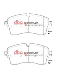 Brake Pads Xtreme Performance | Front Axle - DB15257XP