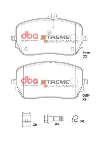 Brake Pads Xtreme Performance | Front Axle - DB15264XP