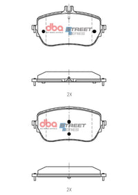 Brake Pads Street Series | Front Axle - DB15267SS