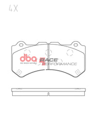 Brake Pads Race Performance - DB15287RP