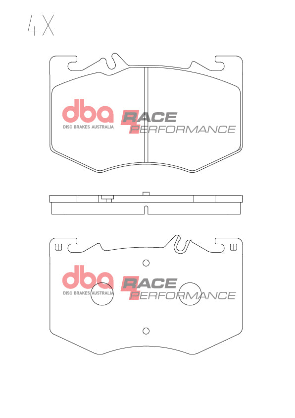 Brake Pads Race Performance - DB15296RP