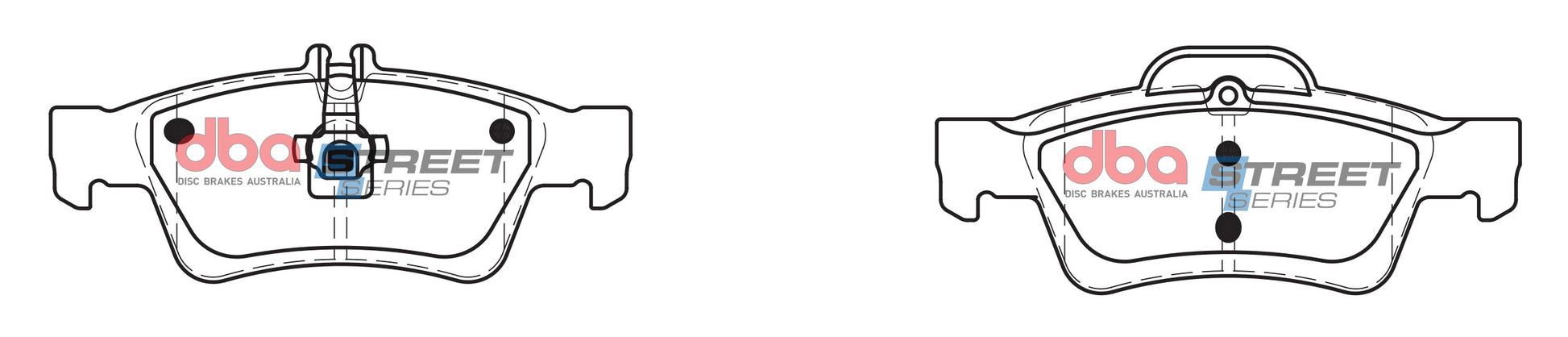 Brake Pads Street Series Ceramic | Rear Axle - DB1657SS