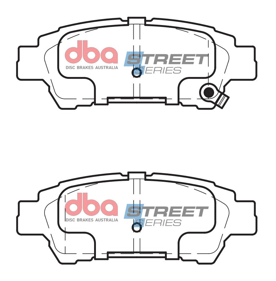 Brake Pads Street Series Ceramic | Rear Axle - DB1660SS