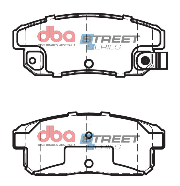 Brake Pads Street Series Ceramic | Rear Axle - DB1671SS