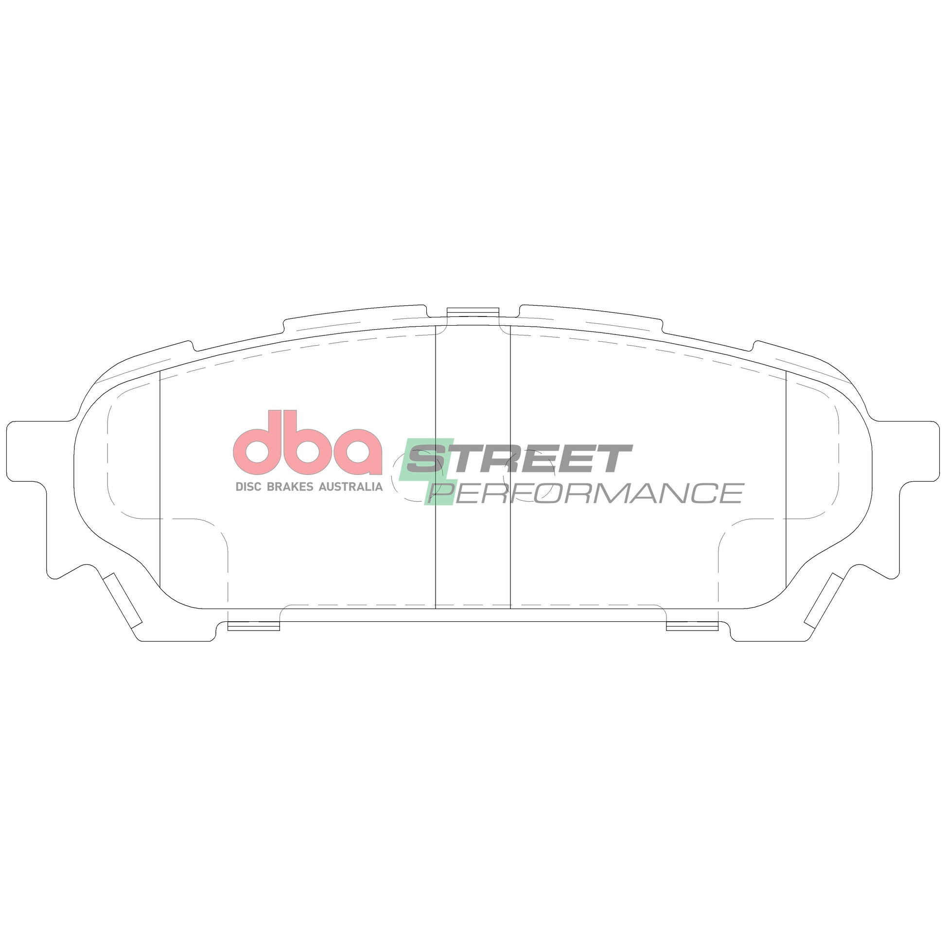 Brake Pads Street Performance | Rear Axle - DB1672SP