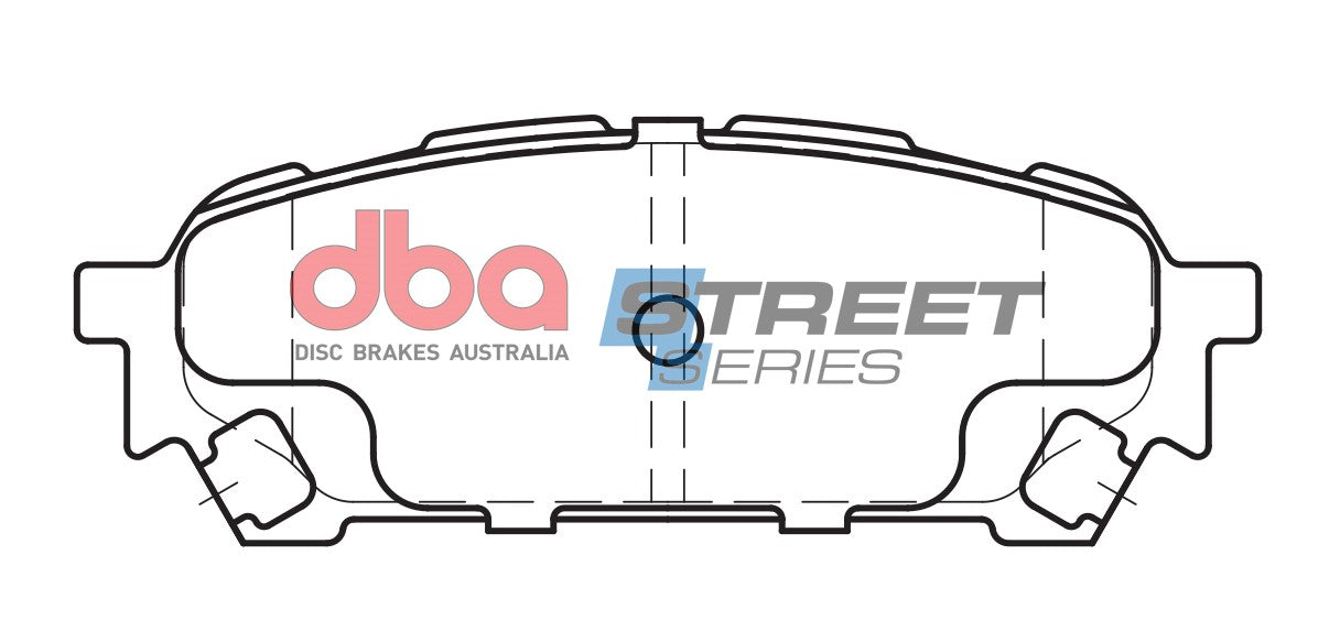 Brake Pads Street Series Ceramic | Rear Axle - DB1672SS