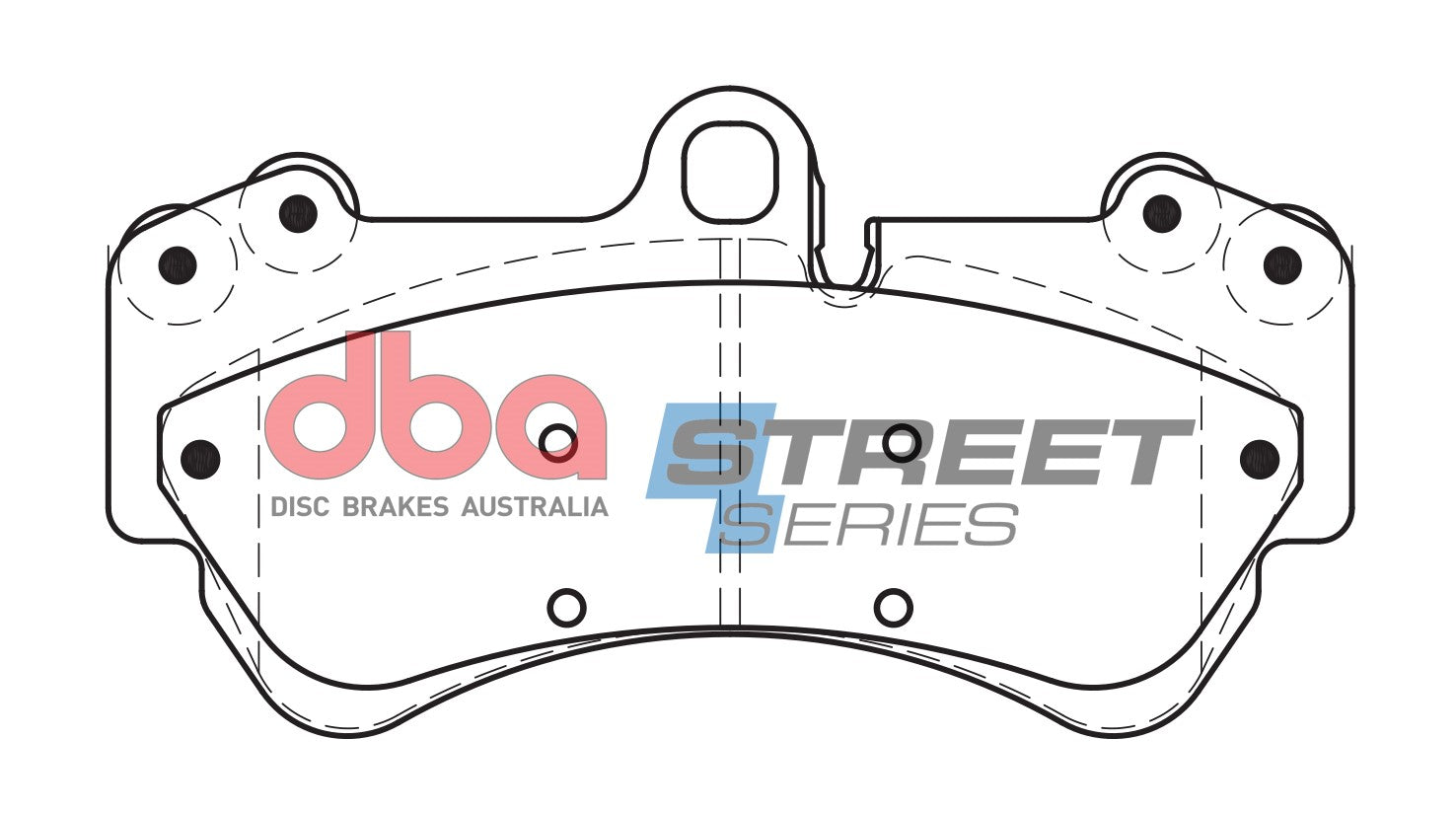 Brake Pads Street Series Semi-metallic | Front Axle - DB1676SS