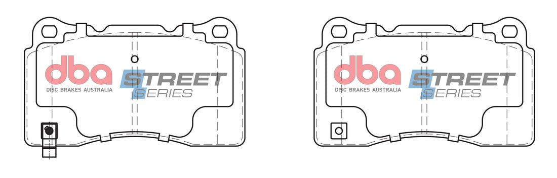 Brake Pads Street Series Ceramic | Front Axle - DB1678SS