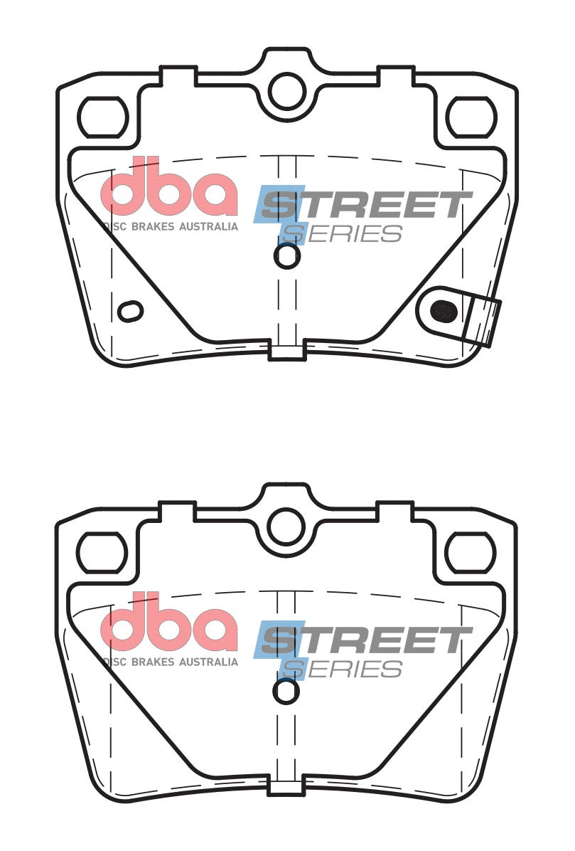 Brake Pads Street Series Ceramic | Rear Axle - DB1680SS