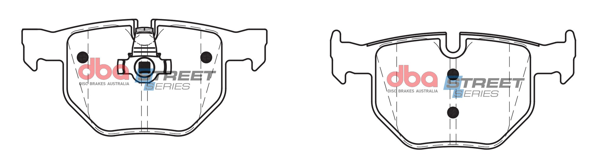 Brake Pads Street Series Ceramic | Rear Axle - DB1694SS