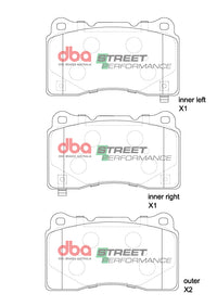Brake Pads Street Performance | Front Axle - DB1695SP