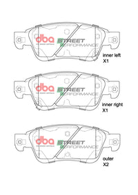 Brake Pads Street Performance | Front Axle - DB1698SP