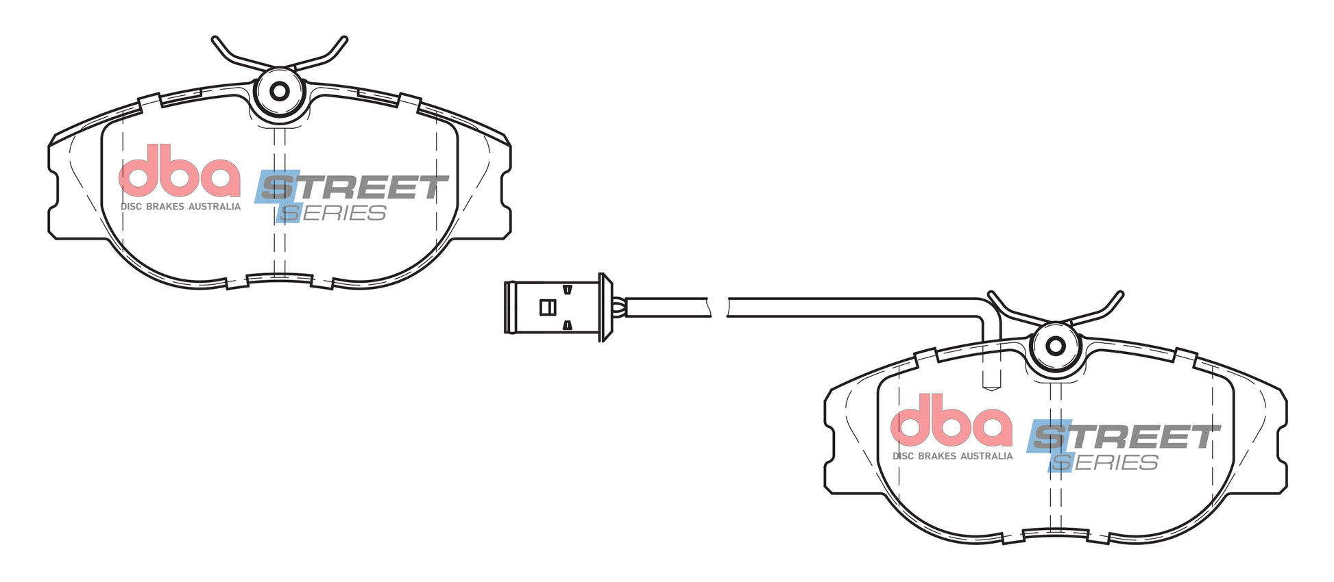 Brake Pads Street Series Ceramic | Front Axle - DB1704SS
