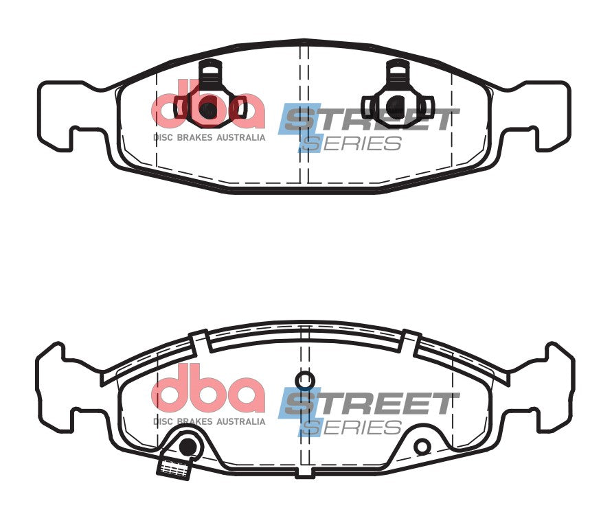 Brake Pads Street Series Ceramic | Front Axle - DB1715SS