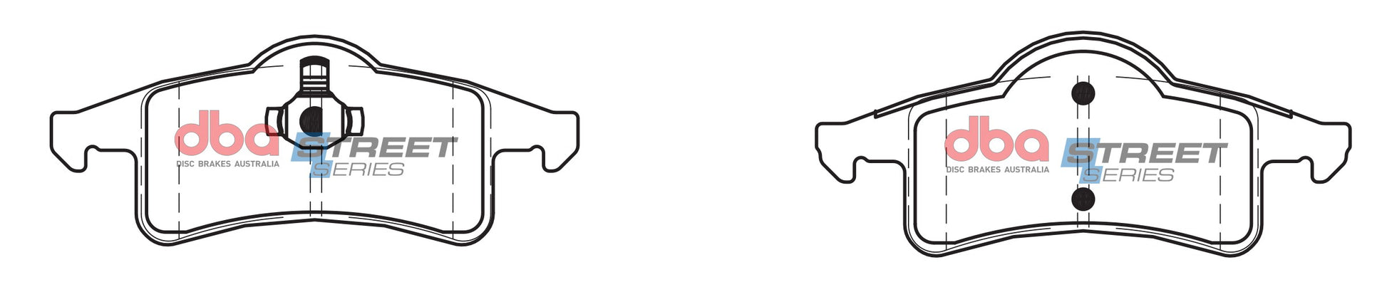 Brake Pads Street Series Ceramic | Rear Axle - DB1717SS