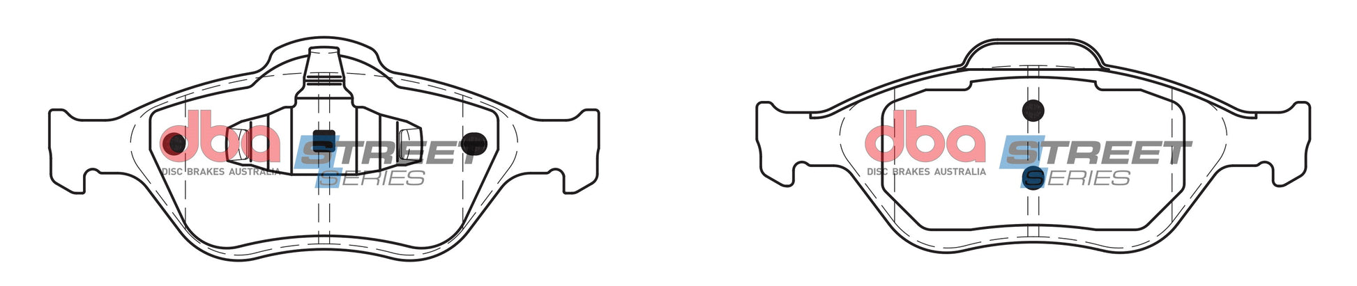 Brake Pads Street Series Ceramic | Front Axle - DB1724SS