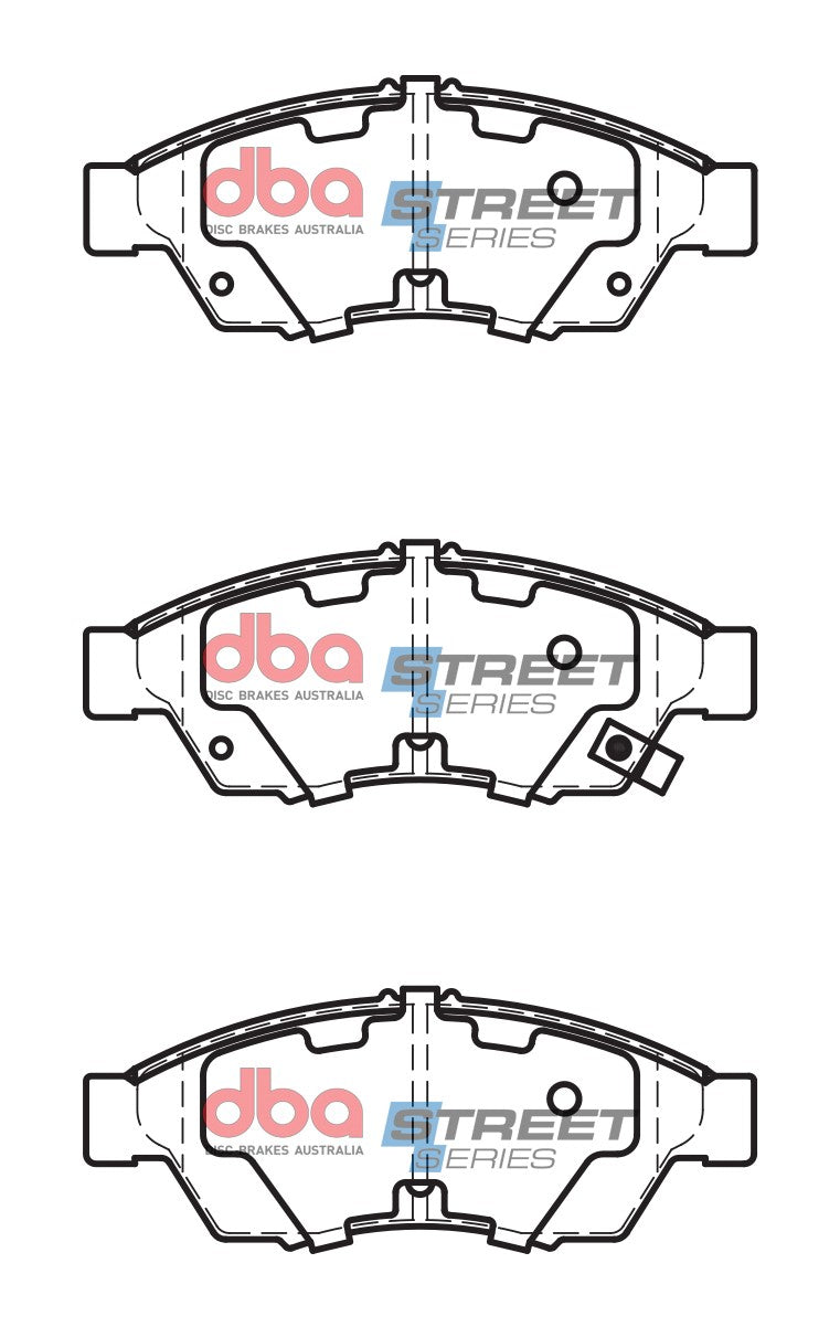 Brake Pads Street Series Ceramic | Front Axle - DB1733SS