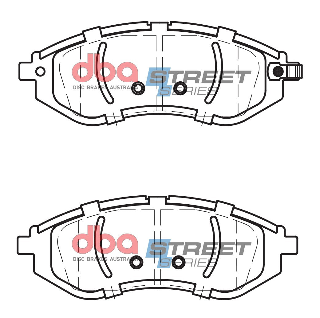 Brake Pads Street Series Ceramic | Front Axle - DB1748SS