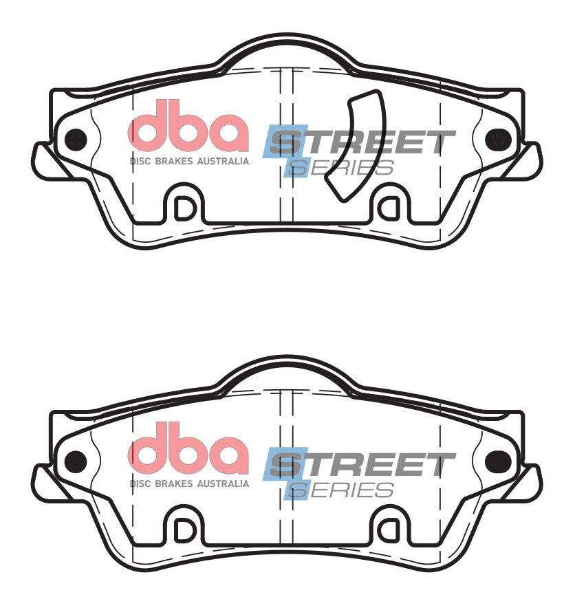 Brake Pads Street Series Ceramic | Rear Axle - DB1766SS