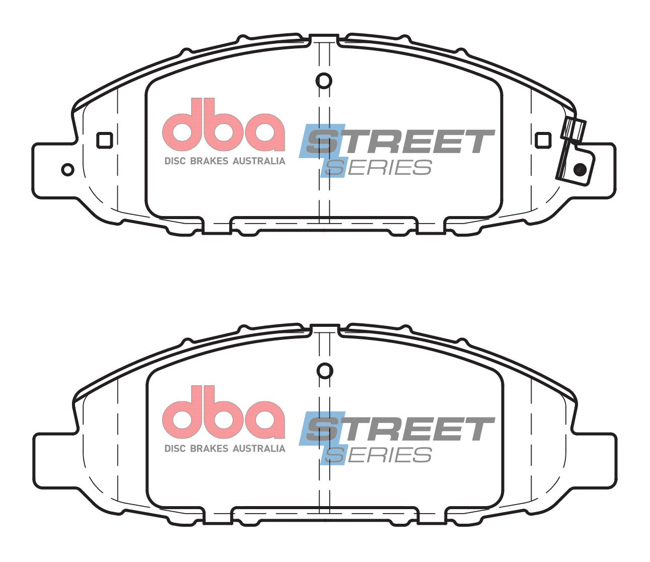 Brake Pads Street Series Semi-metallic | Front Axle - DB1769SS