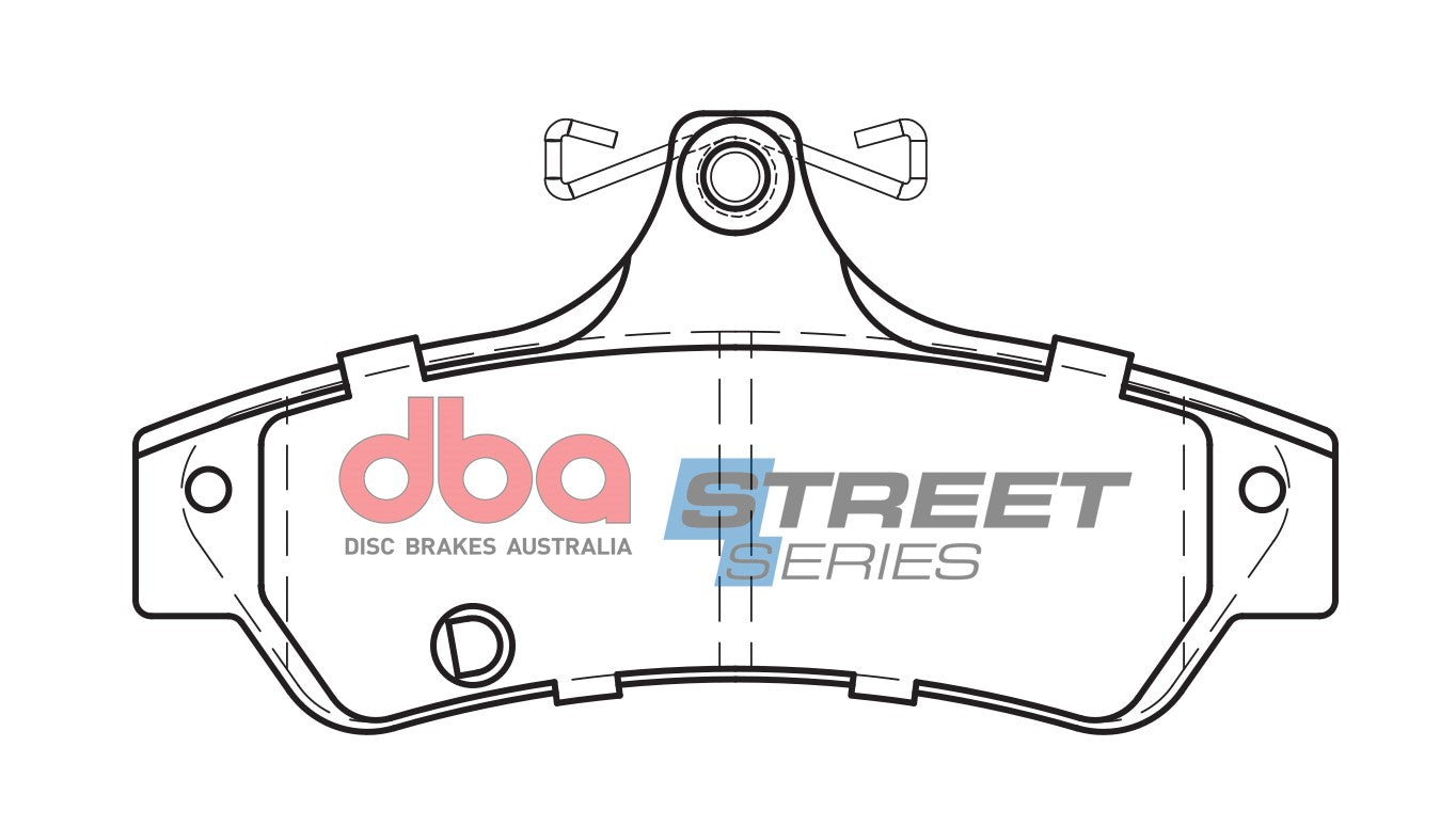 Brake Pads Street Series Ceramic | Rear Axle - DB1779SS
