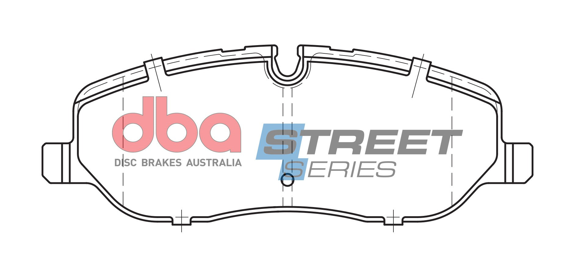 Brake Pads Street Series Semi-metallic | Front Axle - DB1780SS