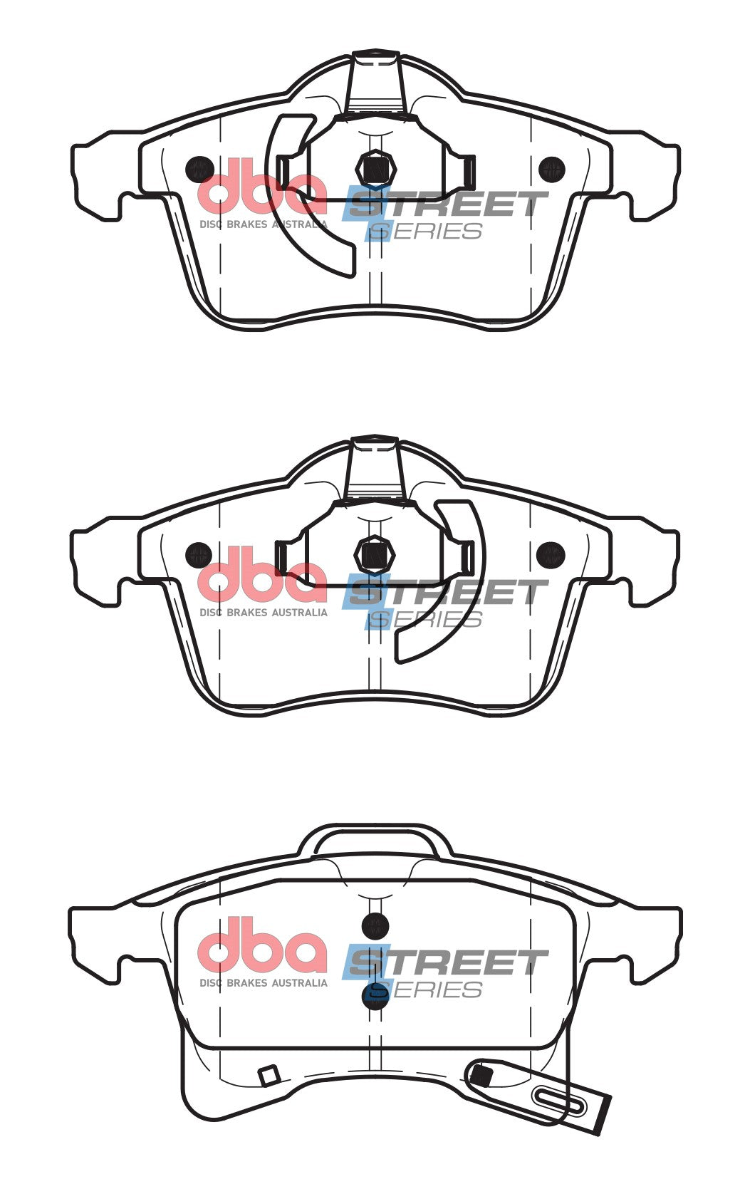 Brake Pads Street Series Ceramic | Front Axle - DB1808SS