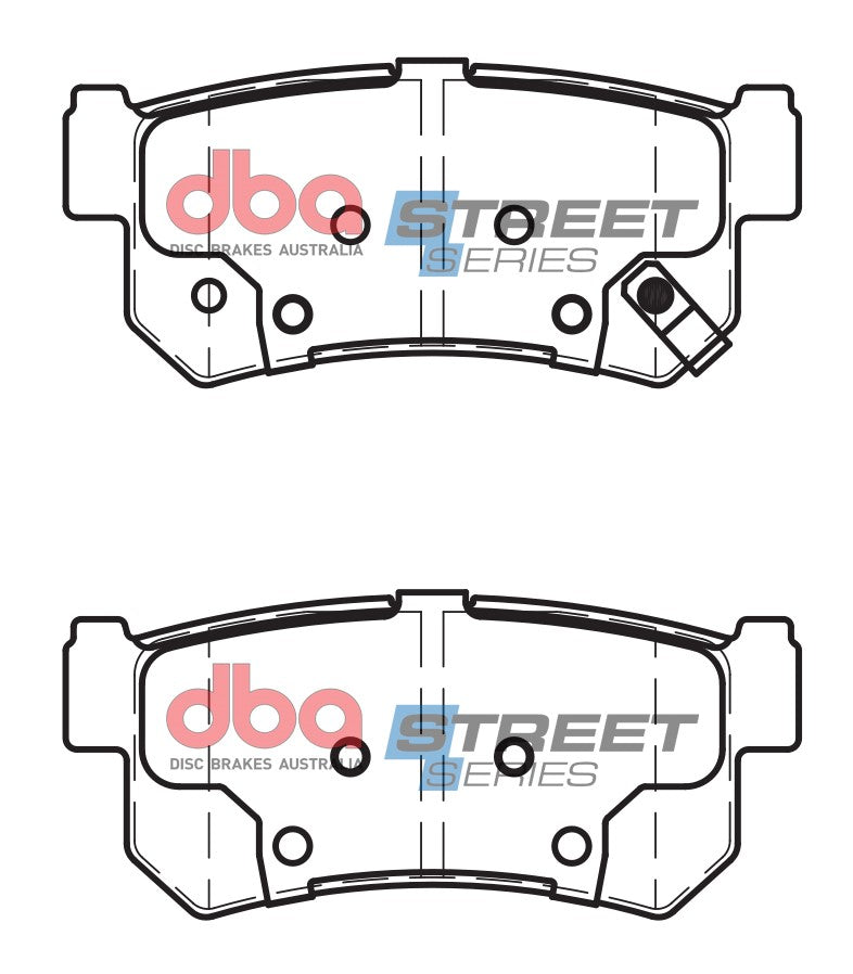Brake Pads Street Series Ceramic - DB1814SS