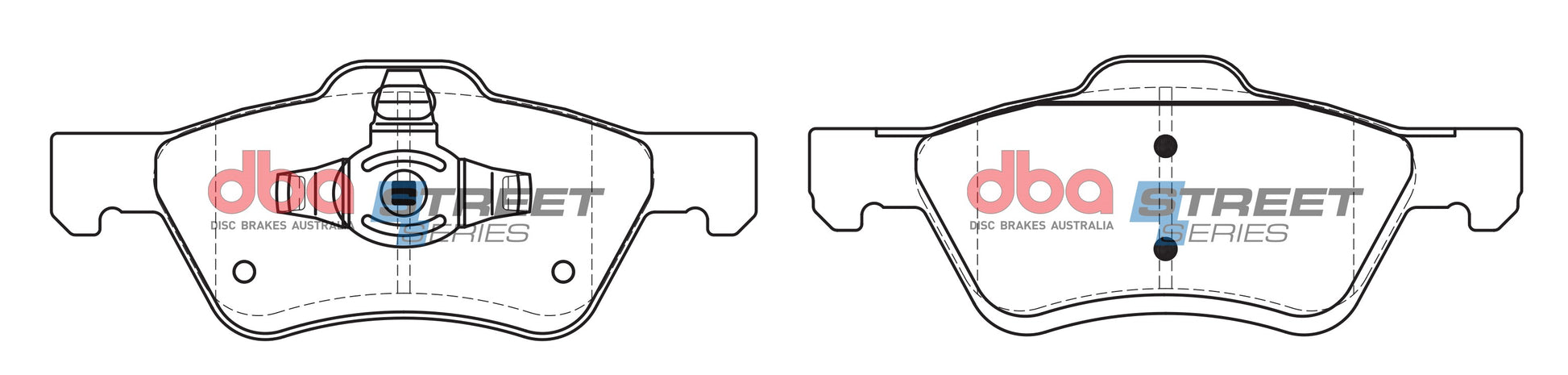 Brake Pads Street Series Ceramic | Front Axle - DB1821SS