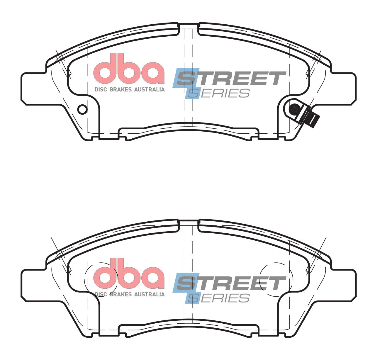 Brake Pads Street Series Ceramic | Front Axle - DB1830SS