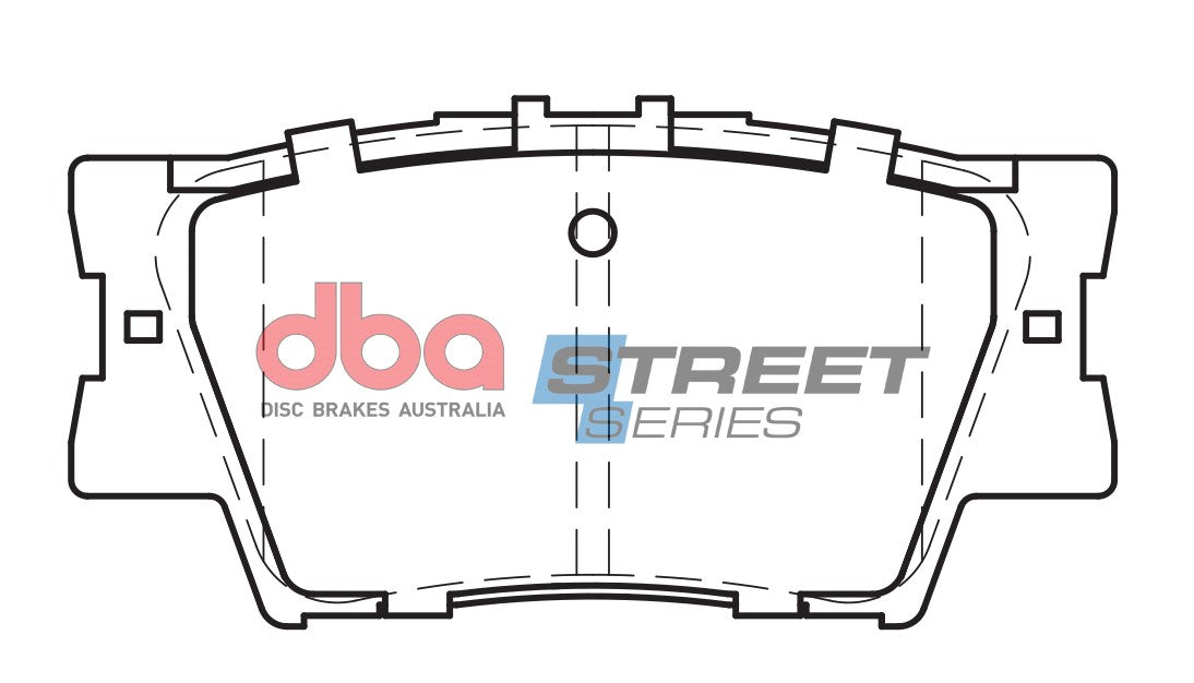 Brake Pads Street Series Ceramic | Rear Axle - DB1832SS