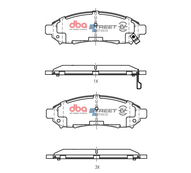 Nissan Leaf / E-NV200 2012 On F - DB1835SSEV