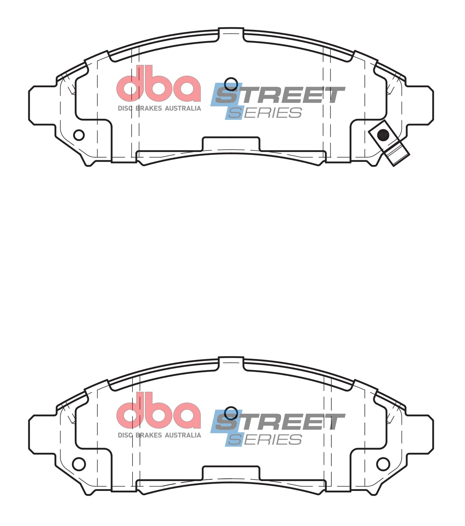 Brake Pads Street Series Ceramic | Front Axle - DB1835SS