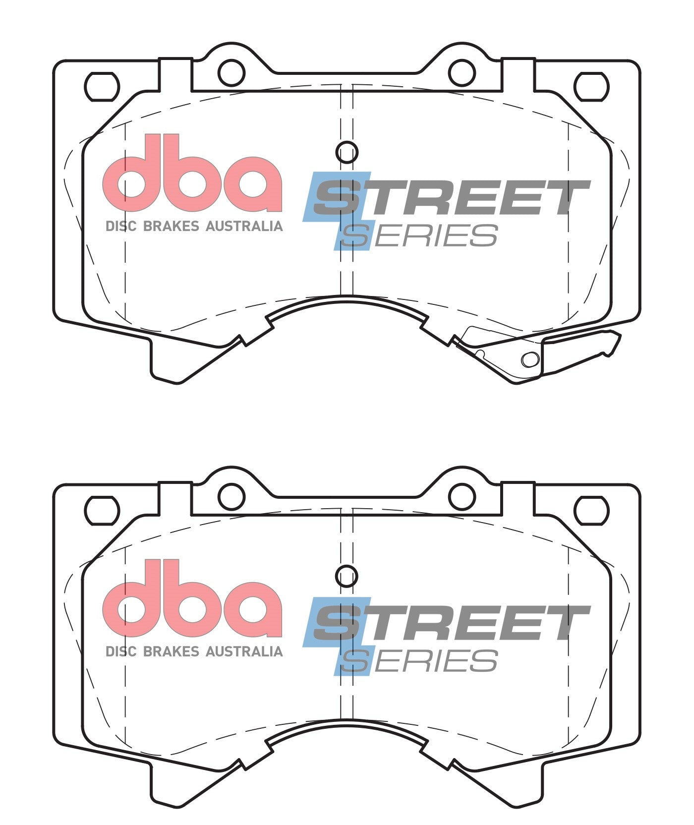 Brake Pads Street Series Semi-metallic | Front Axle - DB1838SS