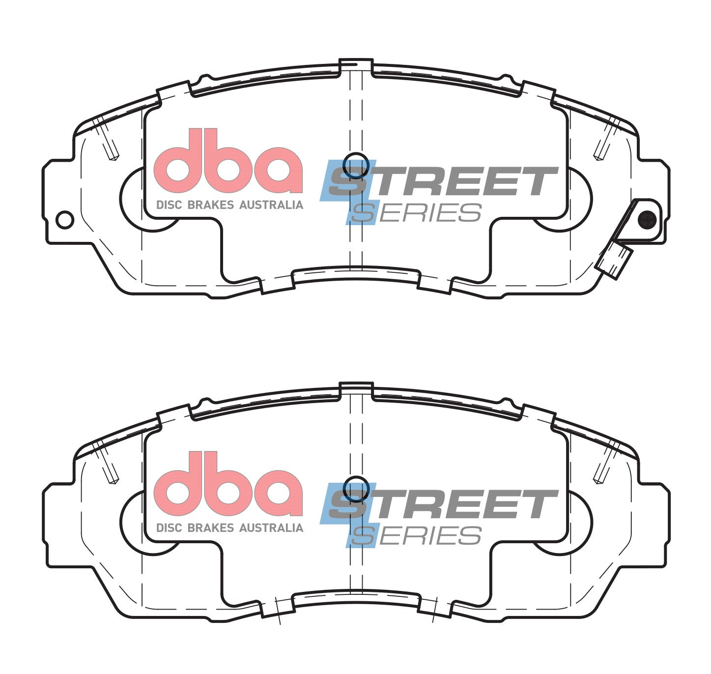 Brake Pads Street Series Ceramic | Front Axle - DB1843SS