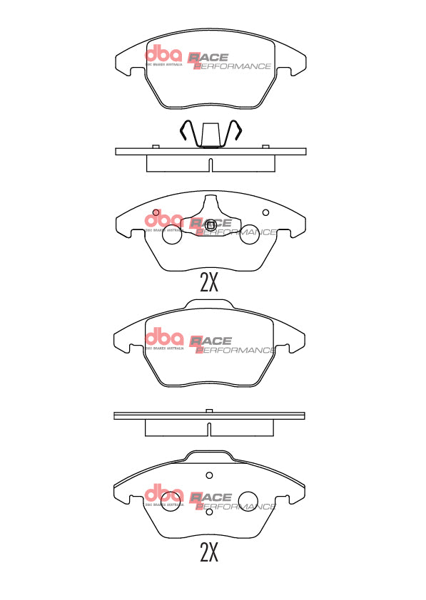 Brake Pads Race Performance - DB1849RP