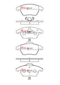 Brake Pads Race Performance - DB1849RP