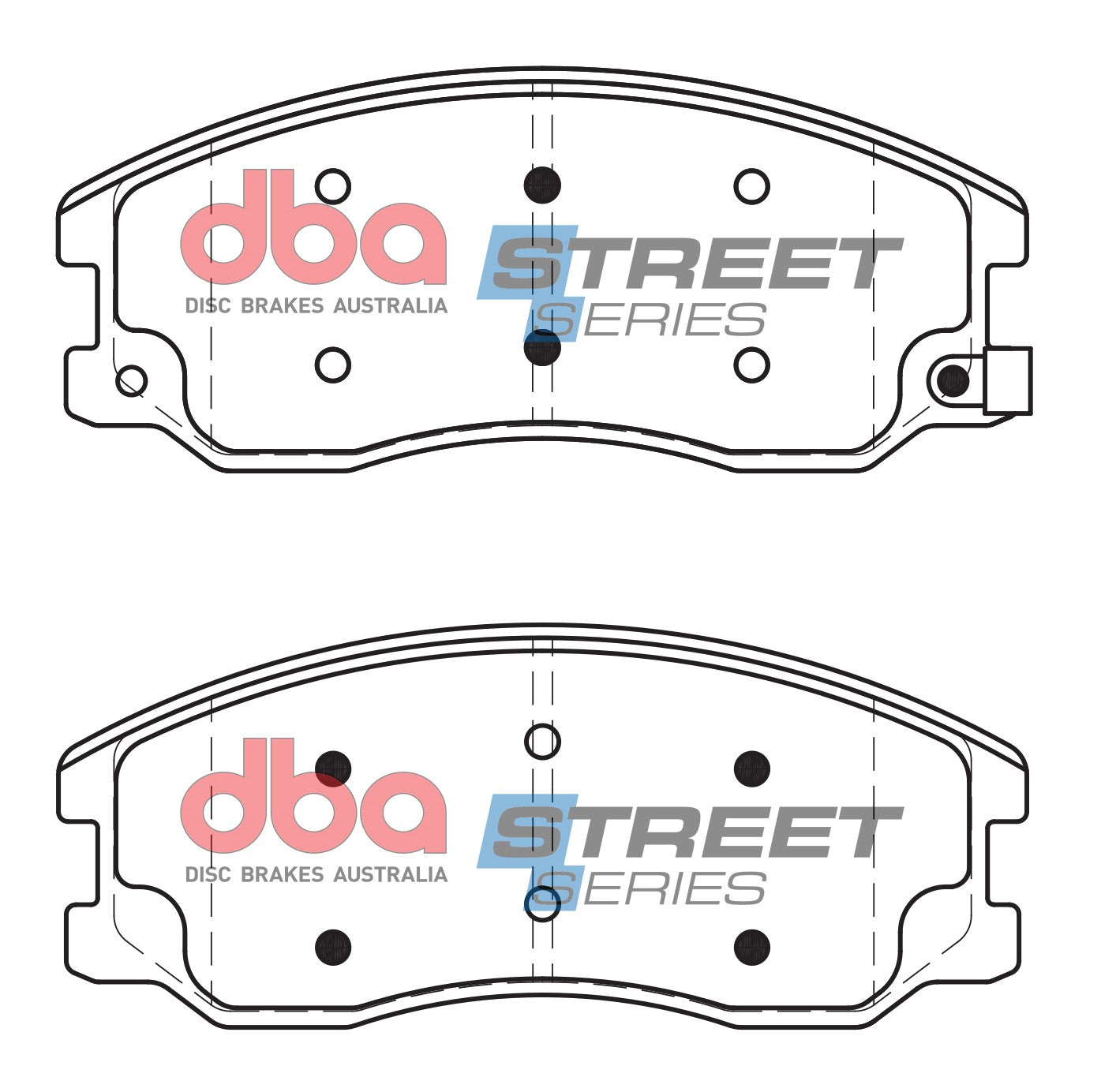Brake Pads Street Series Ceramic | Front Axle - DB1850SS