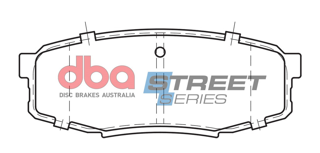 Brake Pads Street Series Ceramic | Rear Axle - DB1857SS