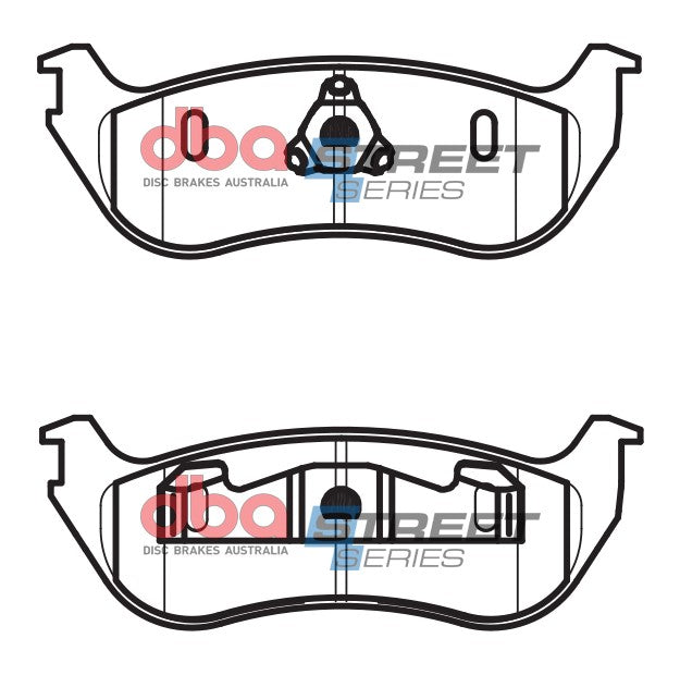 Brake Pads Street Series Ceramic | Rear Axle - DB1906SS