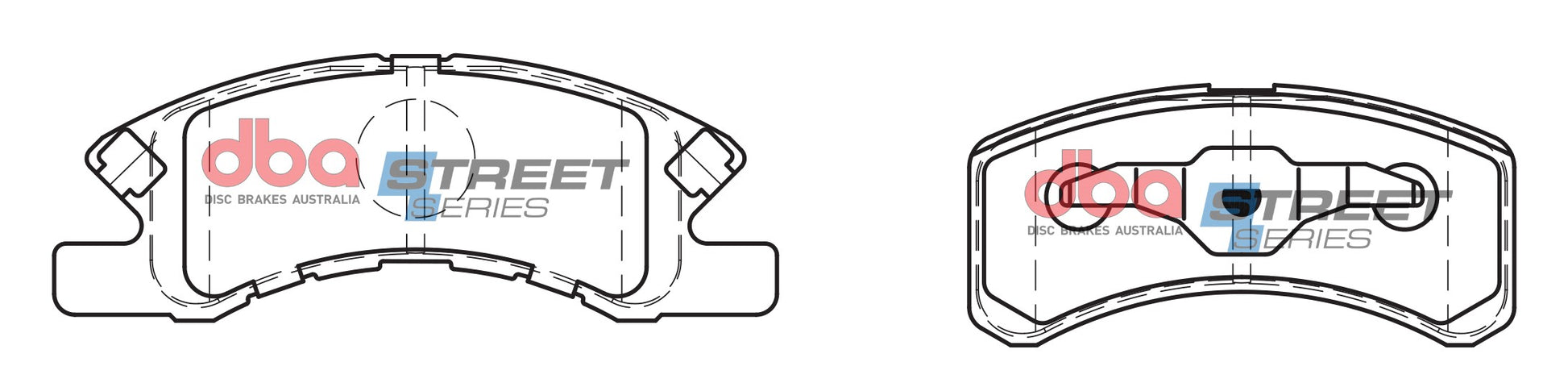 Brake Pads Street Series Ceramic | Front Axle - DB1912SS