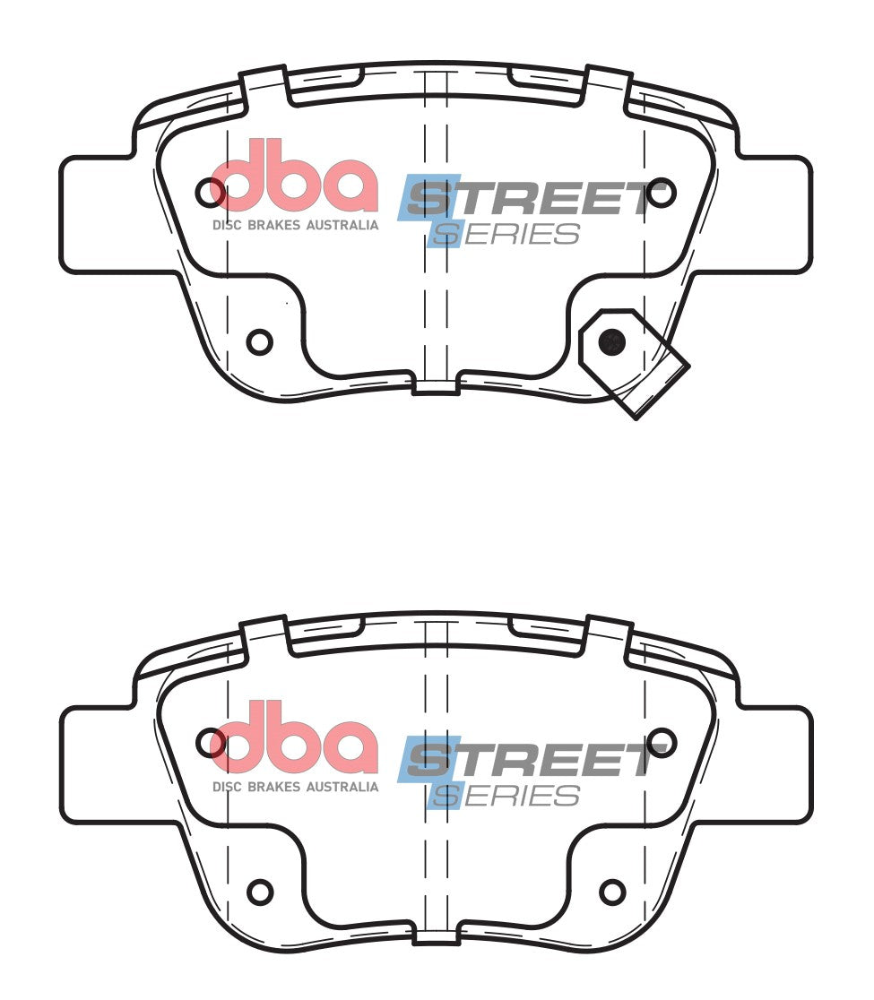 Brake Pads Street Series Ceramic | Rear Axle - DB1914SS
