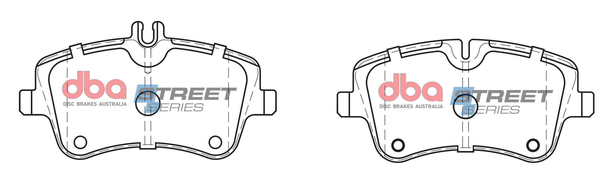 Brake Pads Street Series Ceramic | Front Axle - DB1921SS