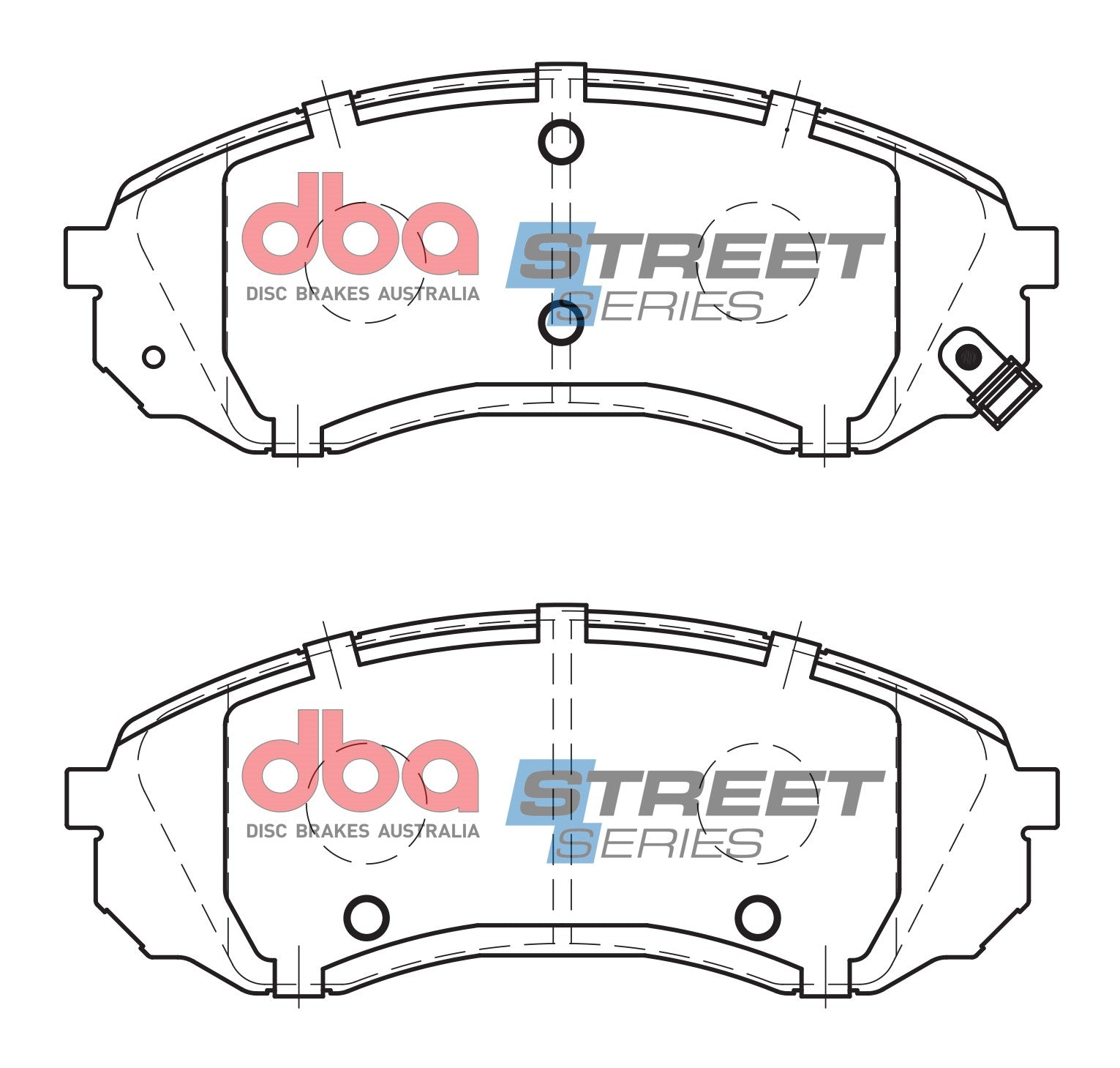 Brake Pads Street Series Semi-metallic | Front Axle - DB1940SS