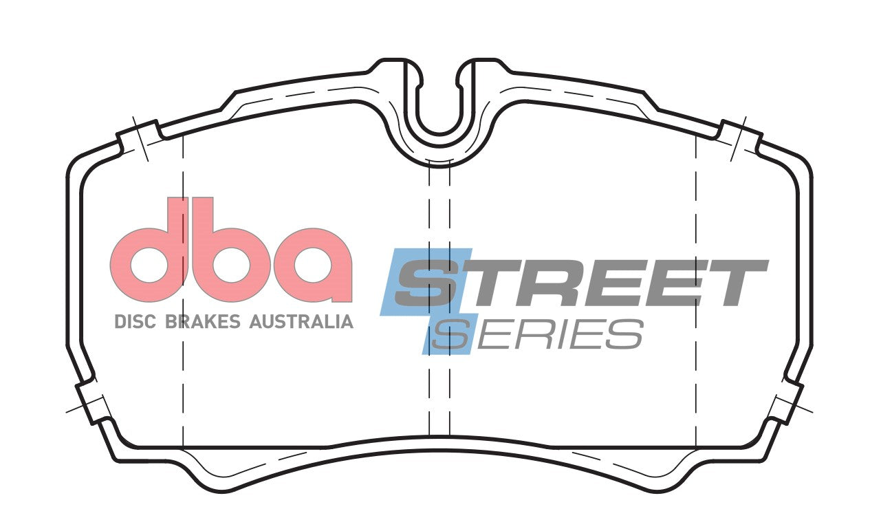 Brake Pads Street Series Semi-metallic | Rear Axle - DB1955SS