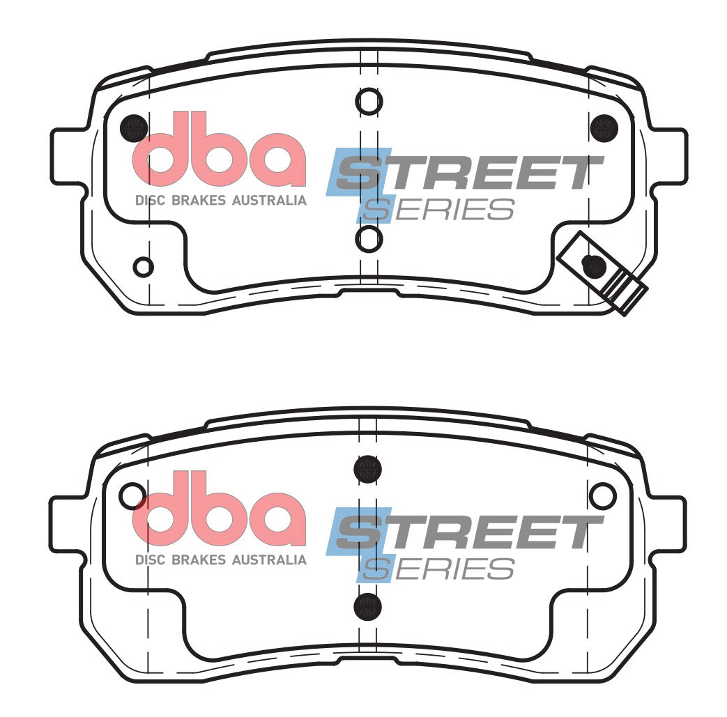 Brake Pads Street Series Semi-metallic | Front Axle - DB1957SS