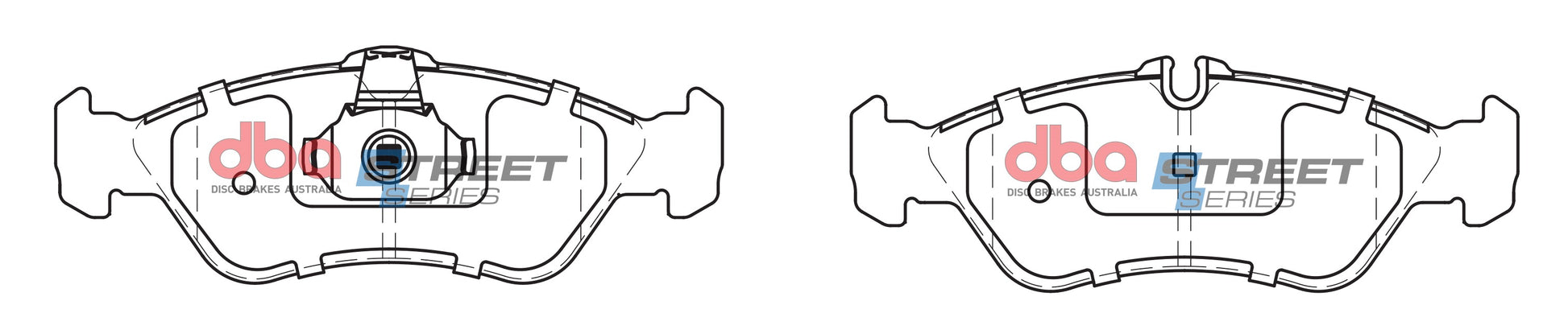 Brake Pads Street Series Semi-metallic | Rear Axle - DB1960SS
