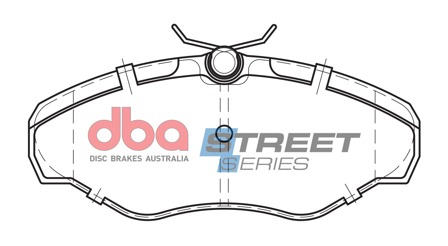 Brake Pads Street Series Semi-metallic | Front Axle - DB1962SS