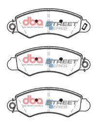 Brake Pads Street Series Semi-metallic | Front Axle - DB1982SS