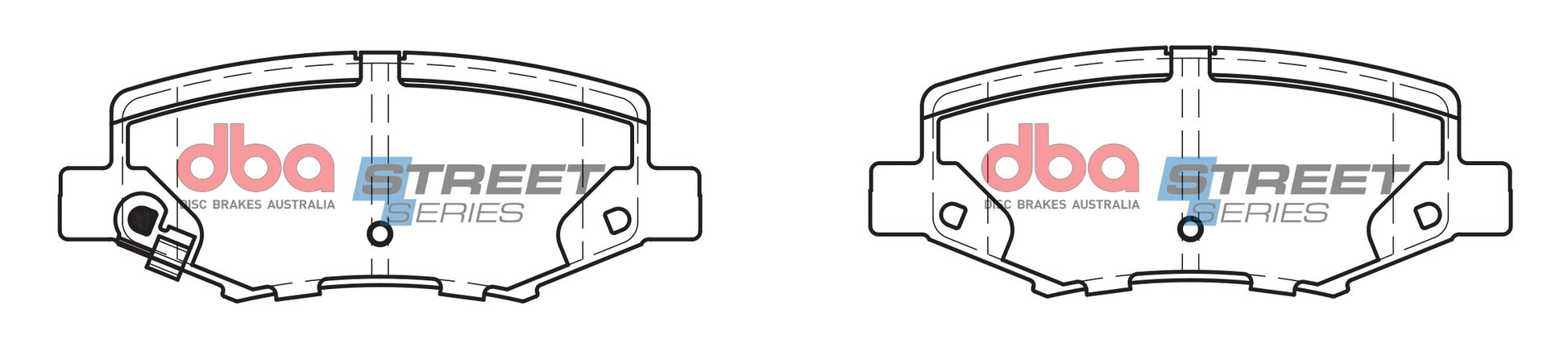 Brake Pads Street Series Ceramic | Rear Axle - DB2003SS